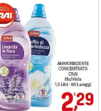 Ammorbidente concentrato Crai
