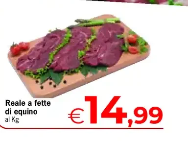 Reale a fette di equino