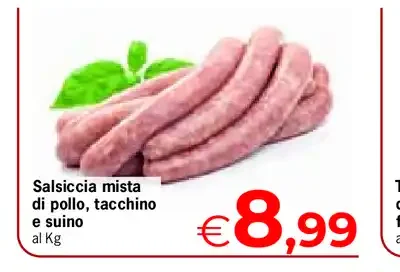 Salsiccia mista