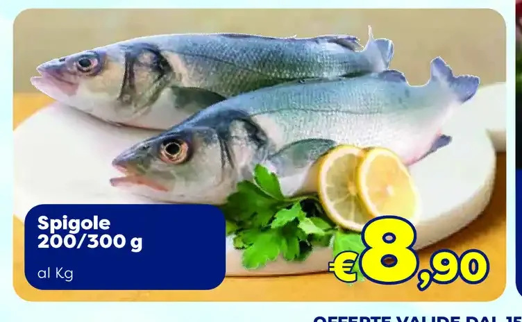 Spigole 200/300 g