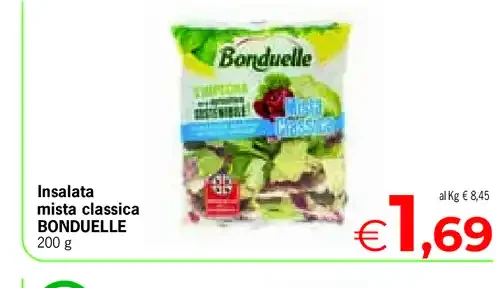 Insalata mista classica Bonduelle