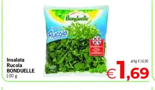 Insalata rucola Bonduelle