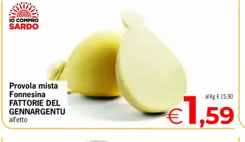 Provola mista Fattorie del Gennargentu