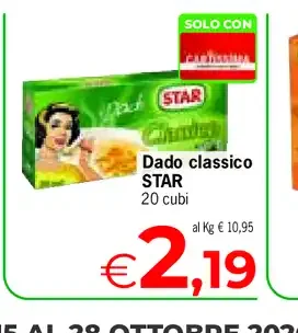 Dado classico Star
