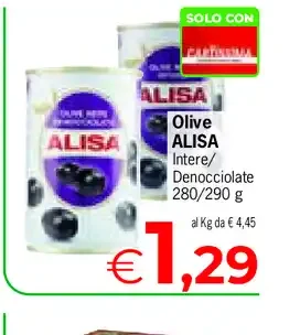 Olive denocciolate Alisa