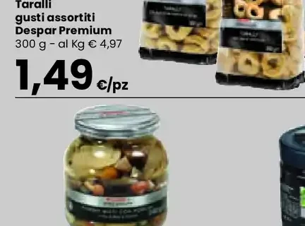 Taralli gusti assortiti Despar Premium