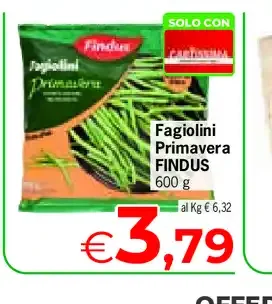 Fagiolini Primavera Findus