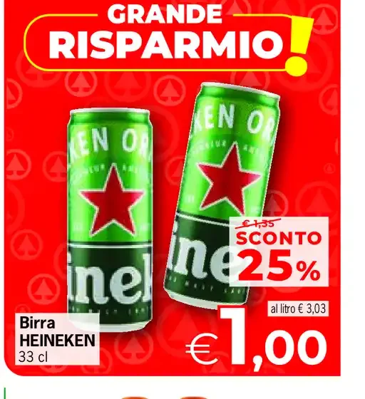 Birra Heineken