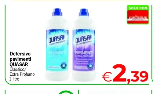 Detersivo pavimenti Quasar