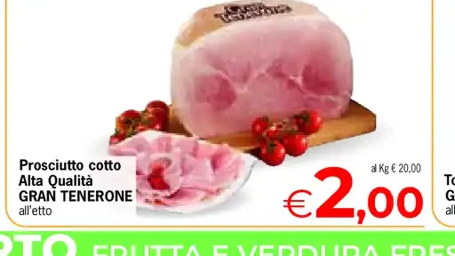 Prosciutto cotto