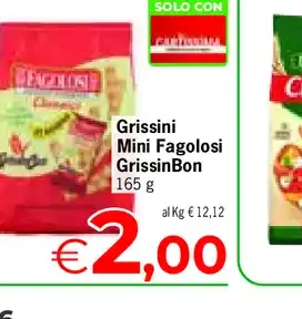 Grissini Mini Fagolosi GrissinBon