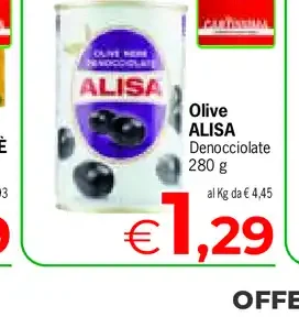 Olive denocciolate Alisa