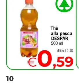 Tè alla pesca Despar