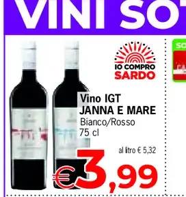 Vino IGT Janna e Mare
