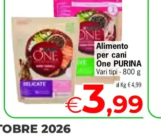 Alimento per cani One Purina