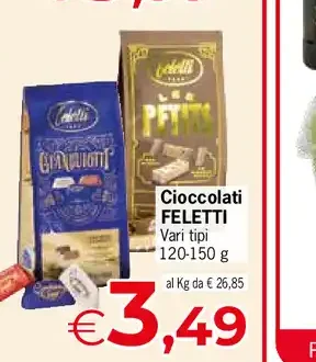 Cioccolati a fette