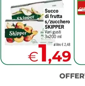 Succo di frutta Skipper