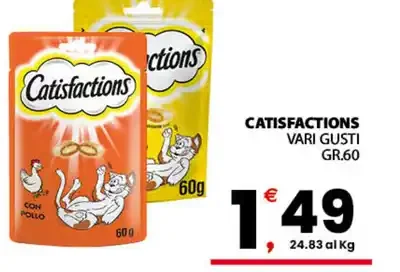 Catisfactions vari gusti gr.60