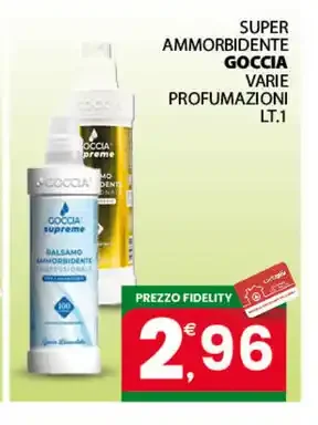 Super ammorbidente Goccia