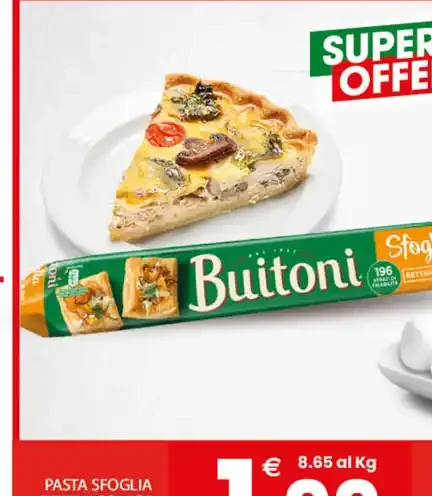 Pasta sfoglia rettangolare Buitoni