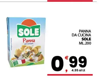 Panna da cucina Sole