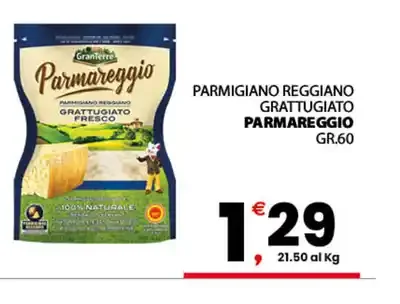 Parmigiano Reggiano grattugiato Parmeggio