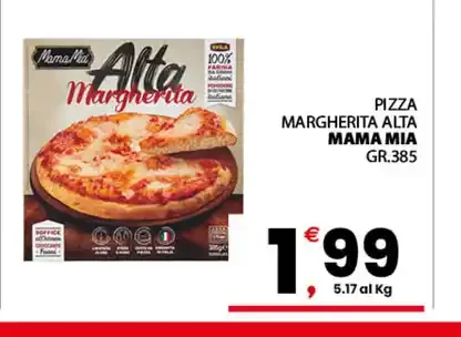 Pizza Margherita Alta Mama Mia