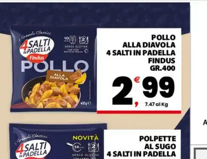 Alla pollo 4 Salti in Padella Findus