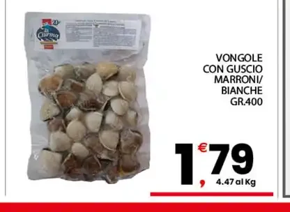 Vongole con guscio