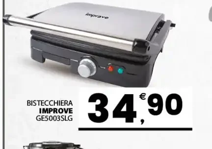 Bistecchiera Improv GE5003SLG