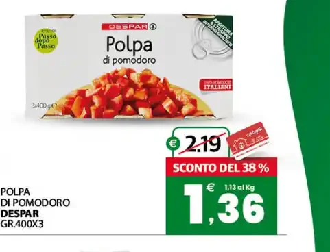 Polpa di pomodoro Despar