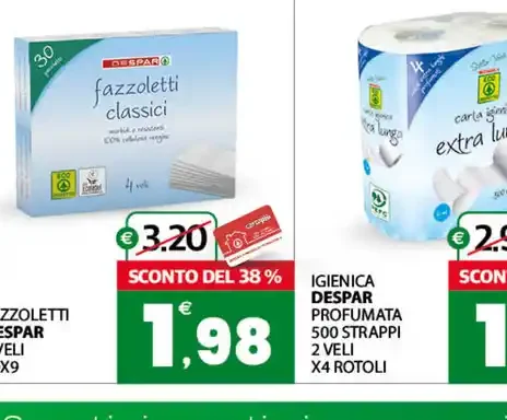 Fazzoletti Despar
