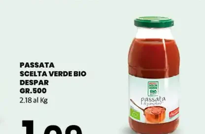 Passata Scelta Verde Bio Despar