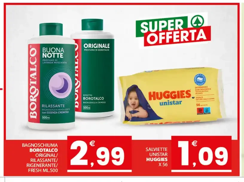 Salviette Huggies Unistar