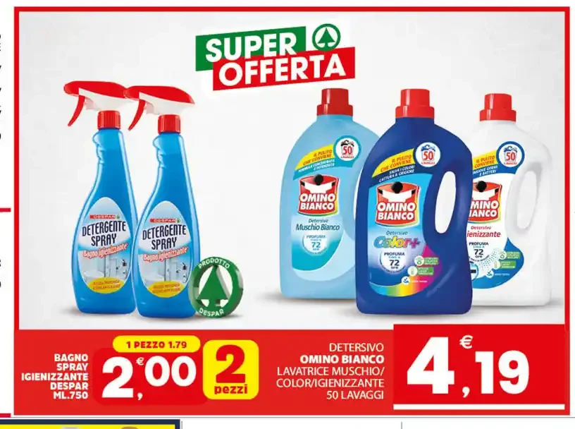 Bagno spray igienizzante Despar