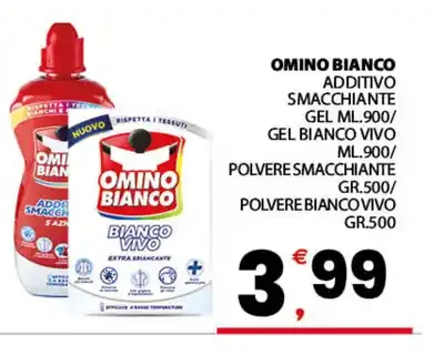 Omino Bianco additivo smacchiante