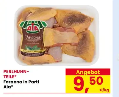 Faraona in parti Aia