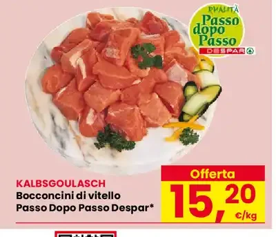 Bocconcini di vitello Passo Dopo Passo Despar