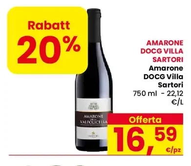 Amarone DOCG Villa Sartori