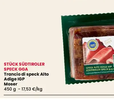 Speck Alto Adige IGP