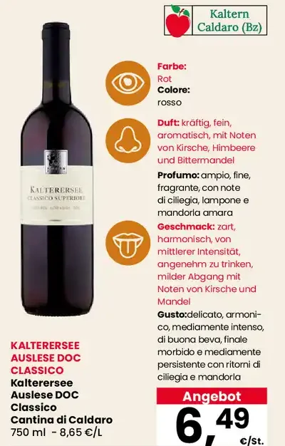 Kalterersee Auslese DOC Classico