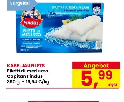 Filetti di merluzzo
