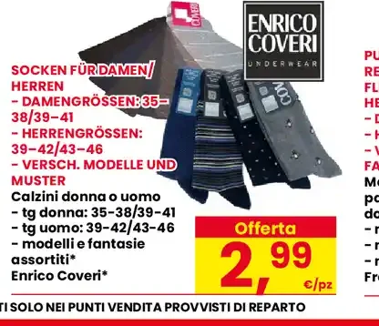 Calzini donna o uomo