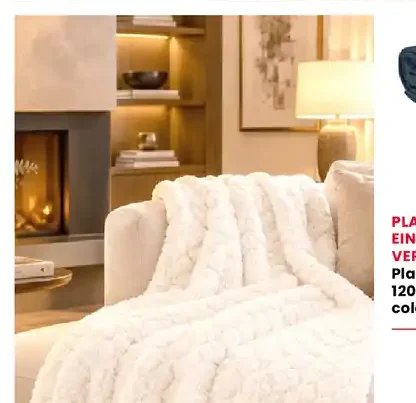 Coperta soft sherpa