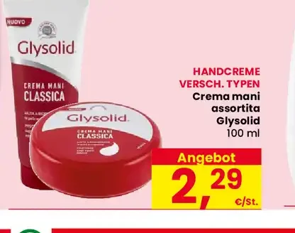 Crema mani assortita