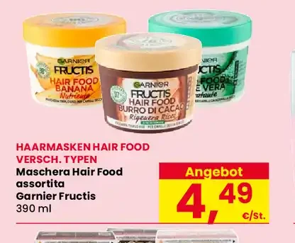 Maschera Hair Food Garnier Fructis