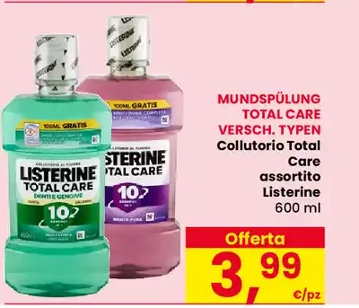 Collutorio Total Care Listerine