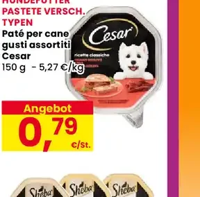Paté per cane Cesar