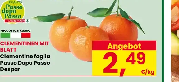 Clementine foglia Passo Dopo Passo Despar
