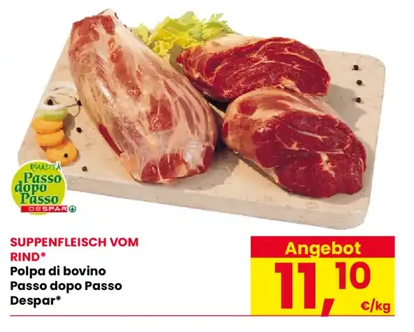 Polpa di bovino Passo dopo Passo Despar